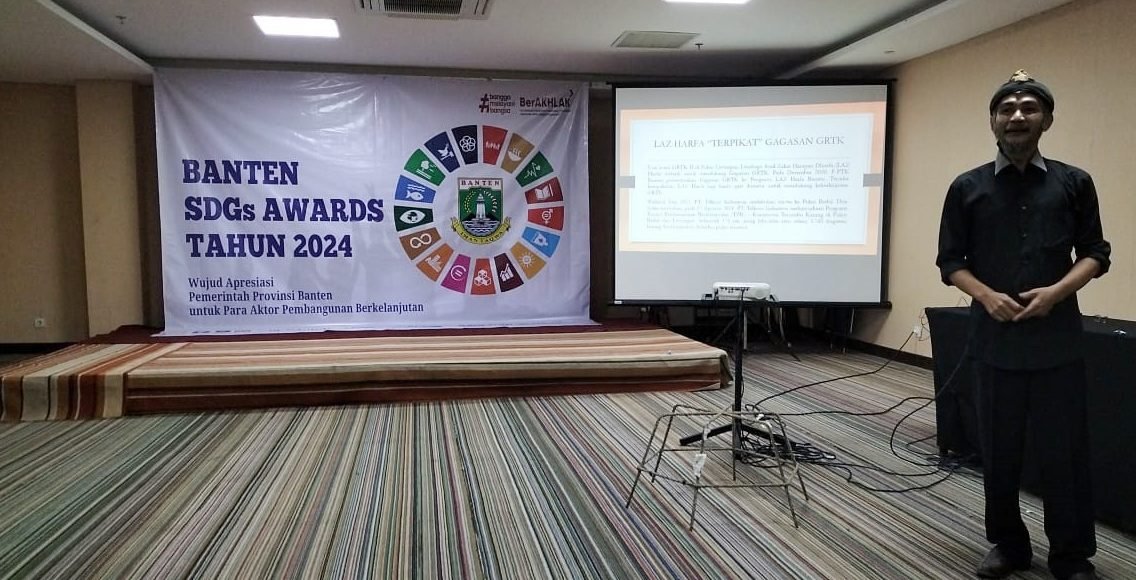 F-PTK BANTEN PAPARKAN PROGRAM GERBANG TERANG DI AJANG BANTEN SDGS AWARDS 2024